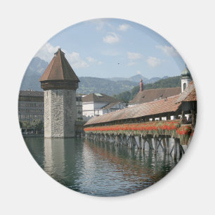Kapellbrücke, Luzern, Schweiz Magnet