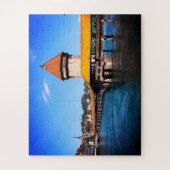 Kapellbrücke Luzern Schweiz Puzzle (Vertikal)