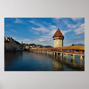 Kapellbrücke Poster