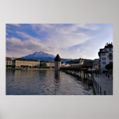 Kapellbrücke Poster (Vorne)