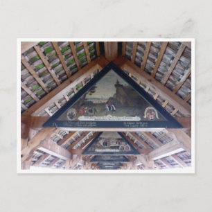 Kapellbrückengemälde Postkarte