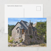 Kapelle am Felsen, Allenspark, Colorado Postkarte (Vorne/Hinten)