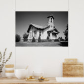 Kapelle auf Longview Farm Poster (Küche)