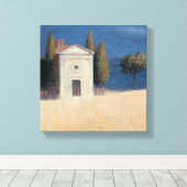 Kapelle bei Pienza II 2012 Leinwanddruck (Insitu (Holzboden))