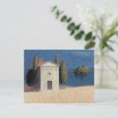 Kapelle bei Pienza II 2012 Postkarte (Stehend Vorderseite)