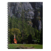 Kapelle bei Yosemite Notizblock (Vorderseite)