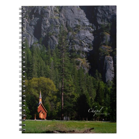 Kapelle bei Yosemite Notizblock (Vorderseite)