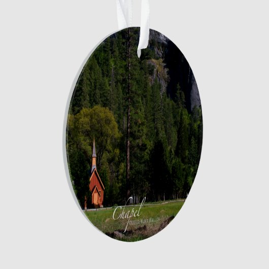 Kapelle bei Yosemite Ornament (Vorderseite)