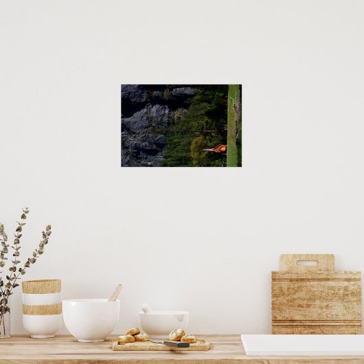 Kapelle bei Yosemite Poster (Küche)