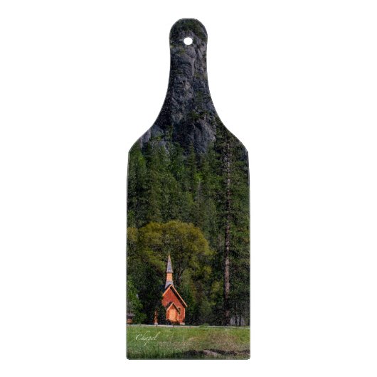 Kapelle bei Yosemite Schneidebrett (Vorderseite)