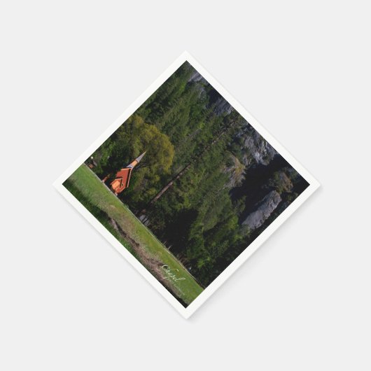 Kapelle bei Yosemite Serviette (Ecke)