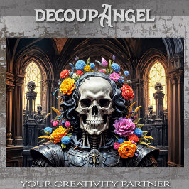 Kapelle der Ewigen Blüten - Dekoupage - Seidenpapier