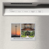 Kapelle der Mission von Nombre de Dios Postcard Magnet (In Situ (Geschirrspüler))