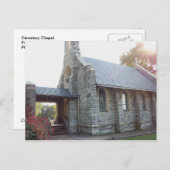 Kapelle des Friedens Maryland Postkarte (Vorne/Hinten)