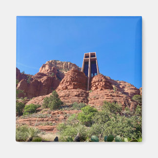 Kapelle des Heiligen Kreuzes Sedona Magnet
