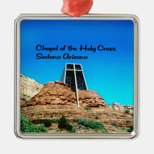 Kapelle des heiligen QuerSedona Arizona Ornament Aus Metall