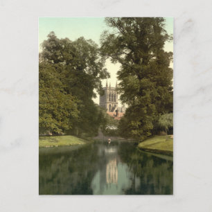 Kapelle des St John's College, Cambridge, England Postkarte