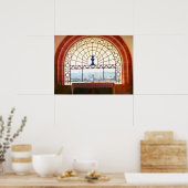 Kapelle "Dominus Flevit" in Jerusalem, Olive-Berg Poster (Küche)