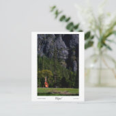 Kapelle Drucken Postkarte (Stehend Vorderseite)