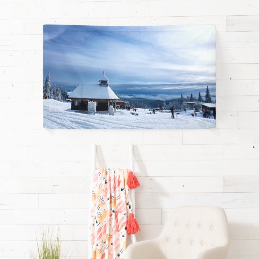 Kapelle im Alpenschnee Banner (Insitu)