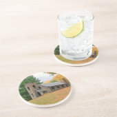 Kapelle im Fall Sandstein Untersetzer (Seite)