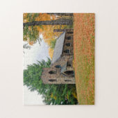 Kapelle im Herbst Puzzle (Vertikal)