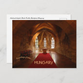 Kapelle in Buda Burg Budapest Ungarn Postkarte (Vorne/Hinten)