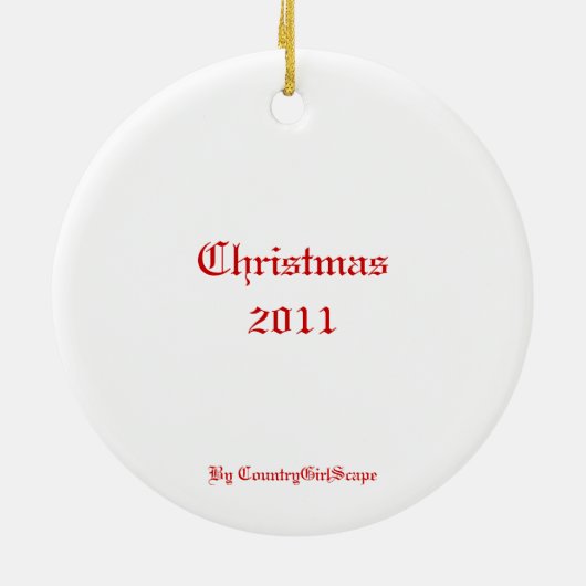 Kapelle in der Himmel-Tal-Verzierung Keramikornament (Hinten)