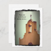 Kapelle mit Querkirchen-Ostersonntag Einladung (Vorne/Hinten)