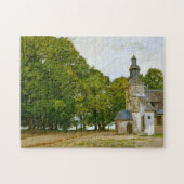 Kapelle Notre-Dame-de-Grâce Honfleur Monet Fine Ar Puzzle (Horizontal)