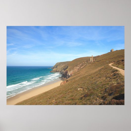 Kapelle Porth auf St.Agnes Poster (Vorne)