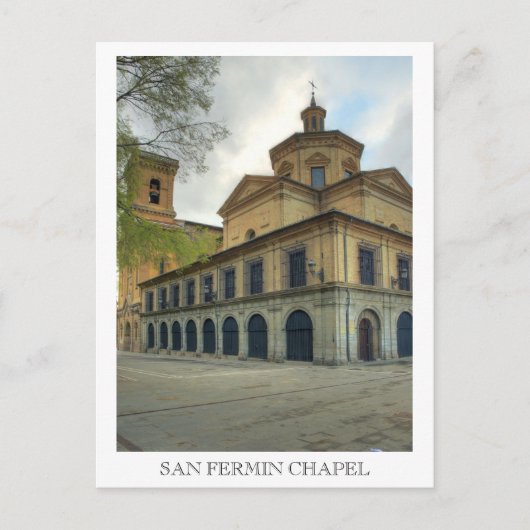 Kapelle San Fermín Postkarte (Vorderseite)