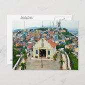 Kapelle Santa Ana, Guayaquil, Ecuador Postkarte (Vorne/Hinten)