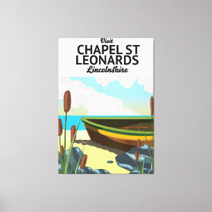 Kapelle St. Leonards, Lincolnshire Ferienposter. Leinwanddruck