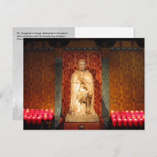 Kapelle St. Peregrine, San Juan Capistrano, CA - Postkarte (Vorne/Hinten)