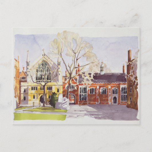 Kapelle und Halle Lincoln's Inn Postkarte (Vorderseite)