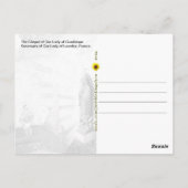 Kapelle unserer Dame von Guadalupe, Lourdes, Frank Postkarte (Rückseite)