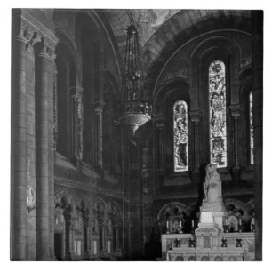 Kapelle Vintag France Paris Sacre Coeur Jungfrau Fliese