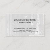 Kapelle Vintag France Paris Sacre Coeur Jungfrau Visitenkarte (Rückseite)