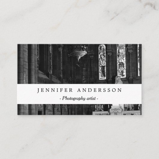 Kapelle Vintag France Paris Sacre Coeur Jungfrau Visitenkarte (Vorderseite)