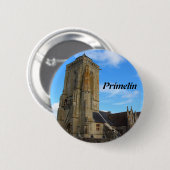Kapelle von St. Tugen in Primelin Button (Vorne & Hinten)