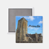 Kapelle von St. Tugen in Primelin Magnet (Vorderseite/Rückseite)