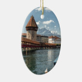 Kapellen-Brücken-Luzerne, die Schweiz Keramik Ornament (Rechts)