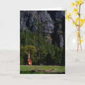 Kapellen-Gruß-Karte Karte (Gelbe Blume)