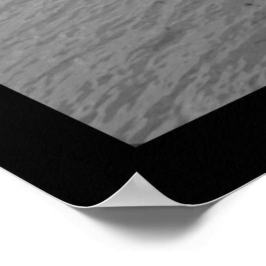 Kapellenansicht B&W Poster (Ecke)