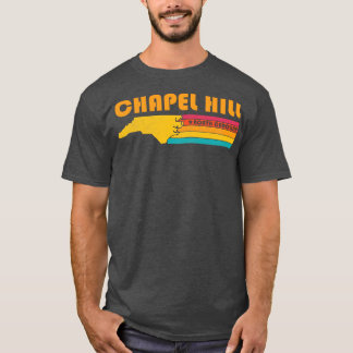 Kapellhügel Nord-Olina Vintag Distressive Souveni T-Shirt