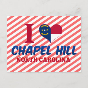 Kapellhügel, North Carolina Postkarte