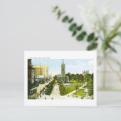 Kapellstraße, New Haven, Connecticut Feiertagspostkarte (Stehend Vorderseite)