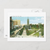 Kapellstraße, New Haven, Connecticut Postkarte (Vorne/Hinten)