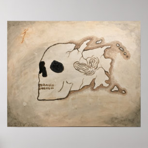 Kapern Sie Karte "gefährliches Wasser" durch gute Poster